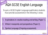 AQA GCSE English Language Exam Preparation - Paper 2, Section B Teaching Resources (slide 3/108)